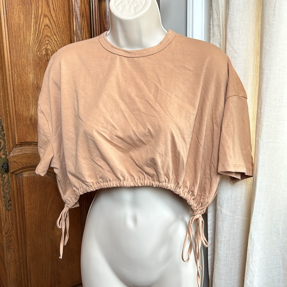 Forever 21 Drawstring Crop Top